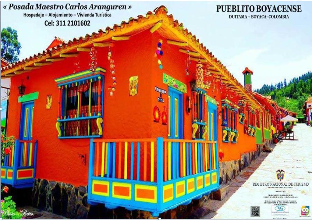 Casa Posada Maestro Carlos Aranguren Duitama Exterior foto